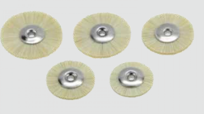 Miniaturbürsten mit grauem Ziegenhaar (sehr weich) – unmontiert. 17-19-21-23-25mm